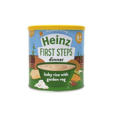 Heinz Baby Rice With Garden Veg From 6+ Months 200 gm